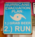 So sieht der Hurricane Evacuation Plan heute aus.