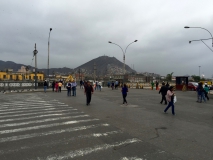 Der Himmel grau - typisch für Lima