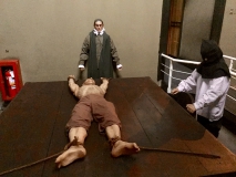 In einem Museum werden die früheren Foltermethoden gezeigt