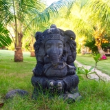 Ganesha-Statue im Garten des Rhipiduras