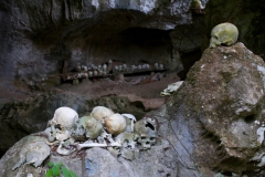 Noch eine Grabstätte: Eine Höhle in Tampangallo...
