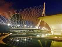 Valencia-Ciudad-Artes-Ciencias-nachts - 1
