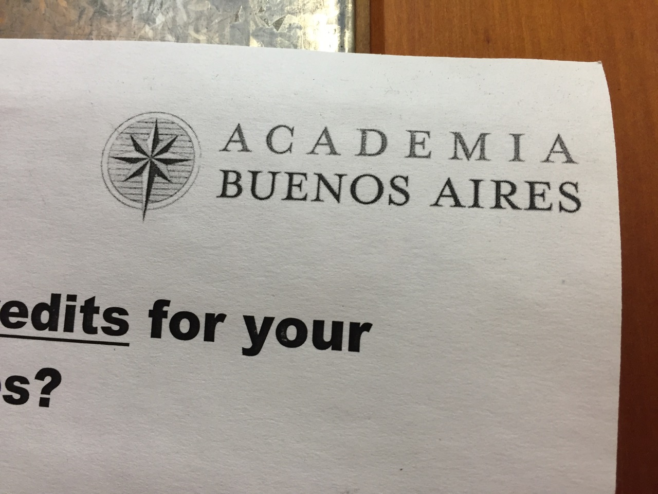 Erste Woche: Spanisch-Kurs an der Academia Buenos Aires