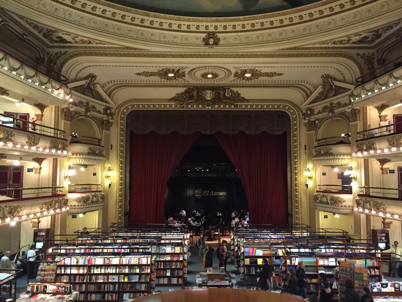 Buchhandlung Buenos Aires El Ateneo Grand Splendid