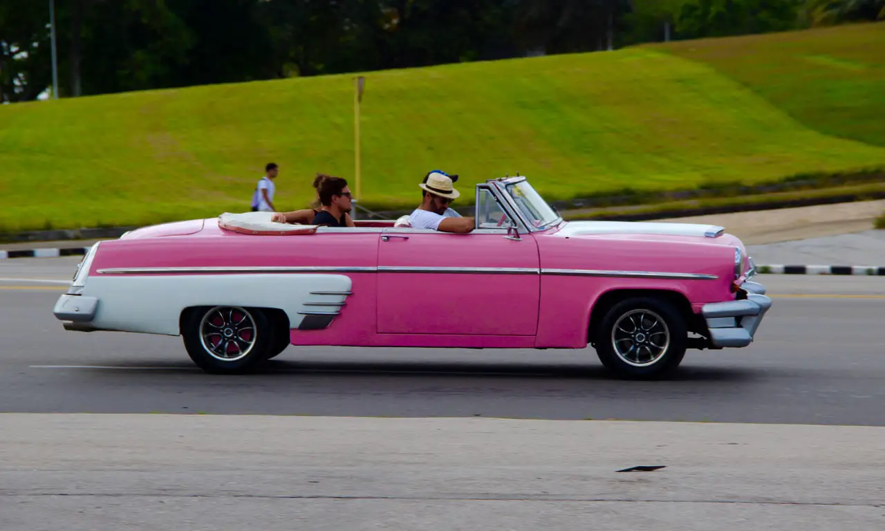 Oldtimer-Cabriolet in Havanna