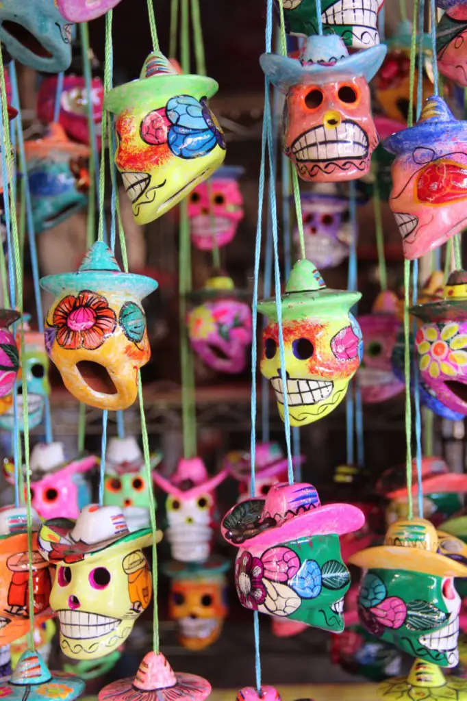 Totenköpfe - ein beliebtes Symbol in Mexiko