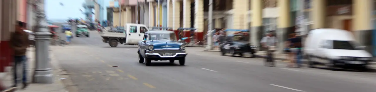 Oldtimer auf den Straßen von Havanna