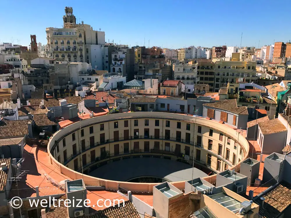 Valencia-Tipps: Blick auf den Plaza Redonda