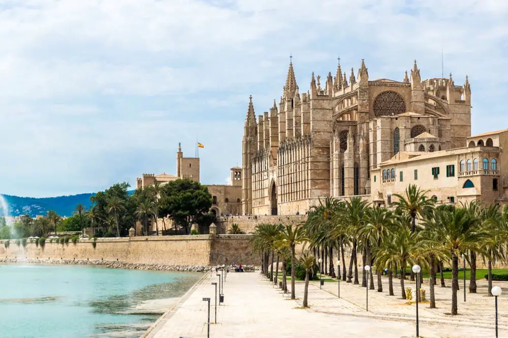 Die Kathedrale von Palma auf Mallorca