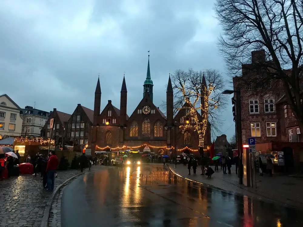 Weihnachtsmarkt Luebeck: Heiligen-Geist-Hospital