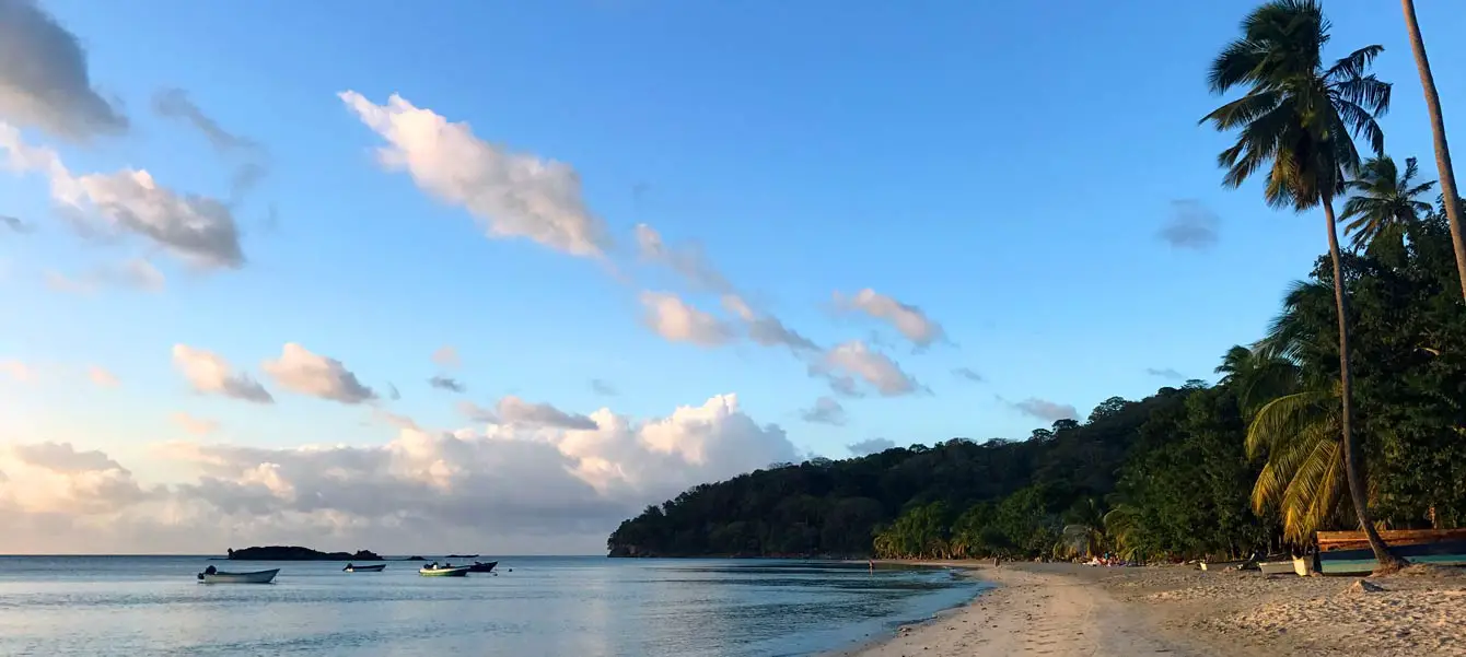 Strand in der South-West Bay auf der Isla Providencia Kolumbien