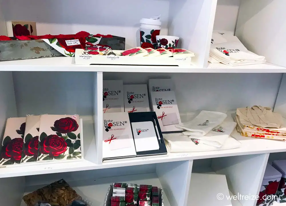 Fanartikel zur Serie Rote Rosen Touristeninformation Lueneburg