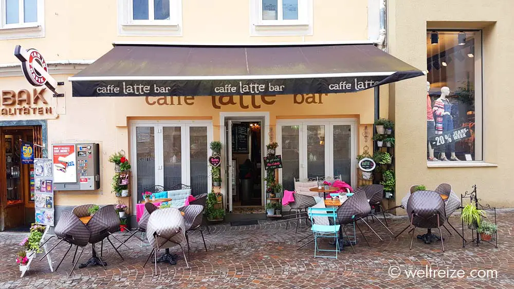 caffe latte bar Altstadt Villach