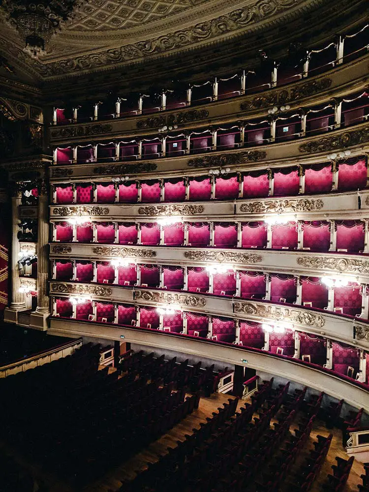 Zuschauerraum Scala Mailand