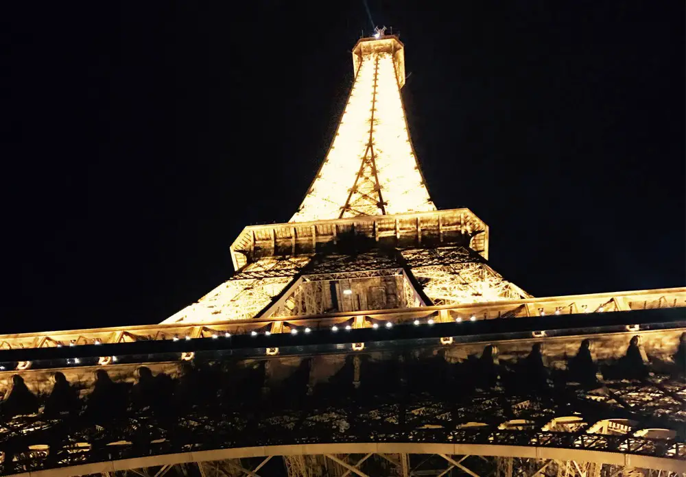 Eiffelturm Paris bei Nacht