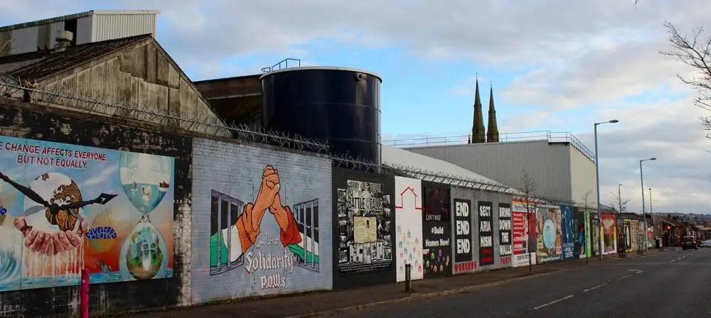 Streetart Peace Wall Belfast