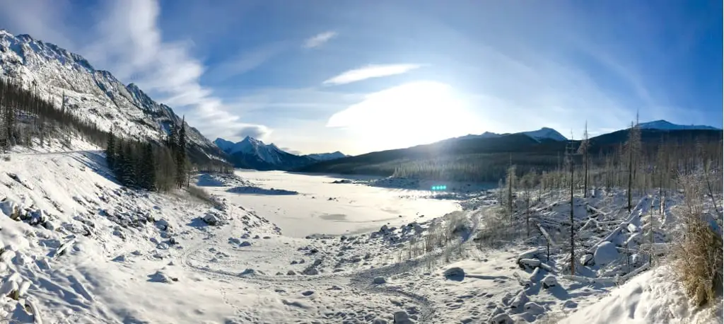 Medicine Lake Jasper-Nationalpark Kanada