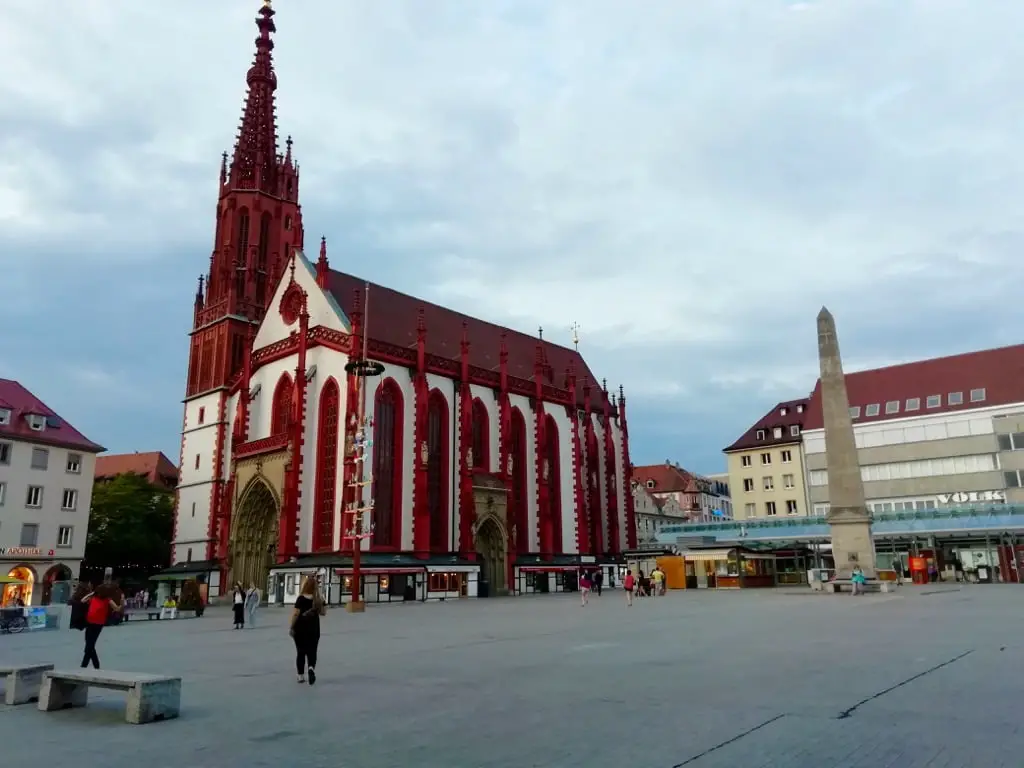 Marienkapelle und Marktplatz Würzburg
