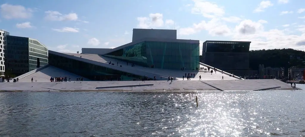 Neues Opernhaus der Norwegischen Oper in Oslo