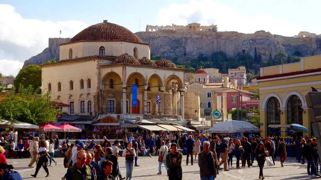Monastiraki-Platz in Athen
