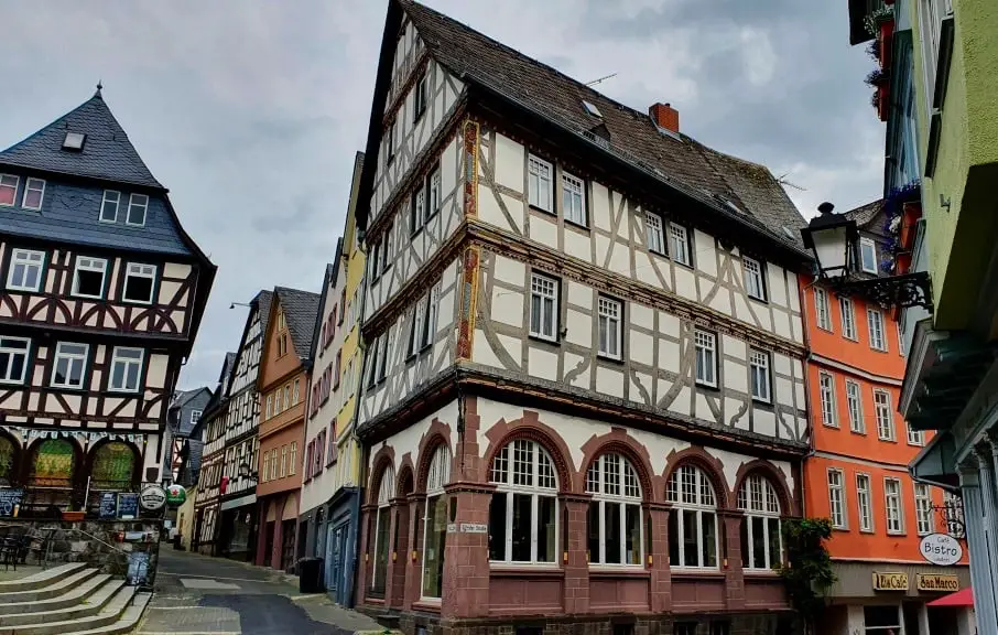 Fachwerkhaus in der historischen Altstadt von Wetzlar