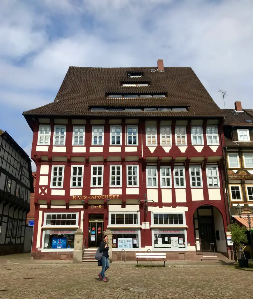 Rats-Apotheke am Marktplatz in Einbeck