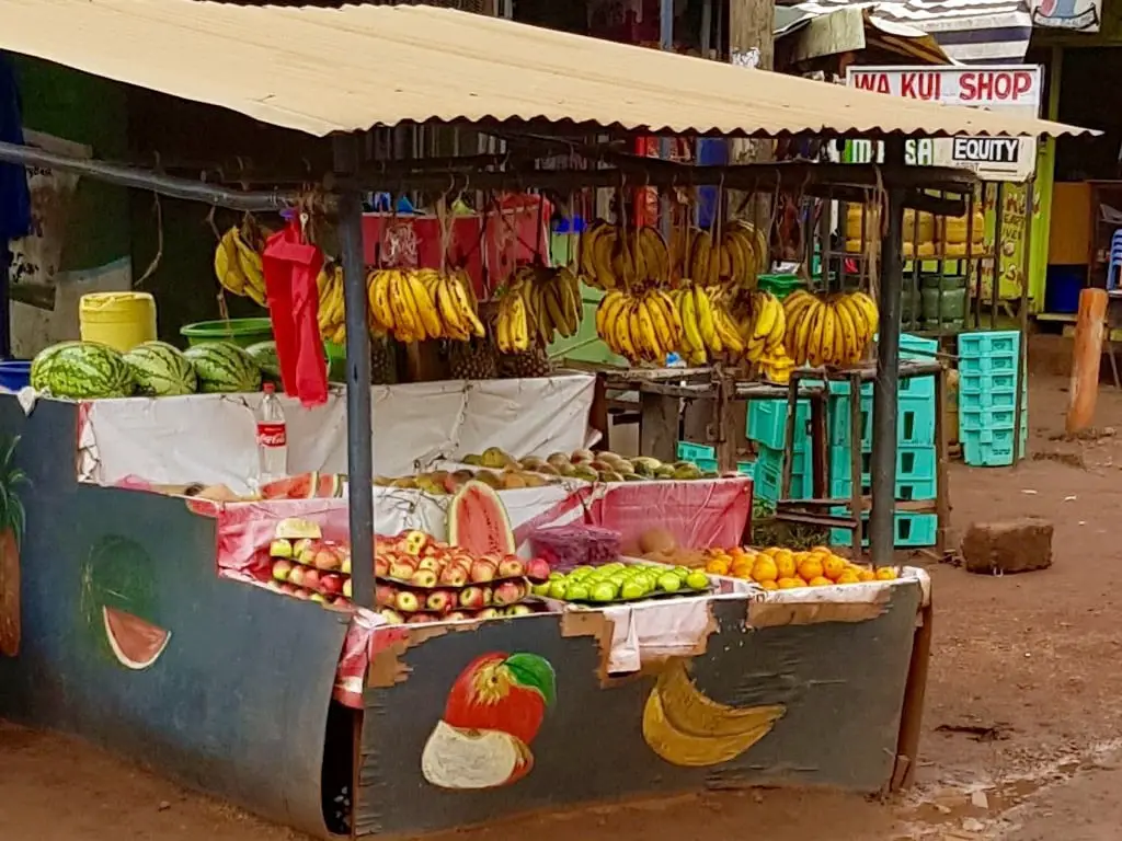 Marktstand in Nairobi