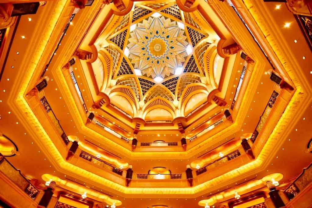 Decke Emirates Palace, Abu Dhabi