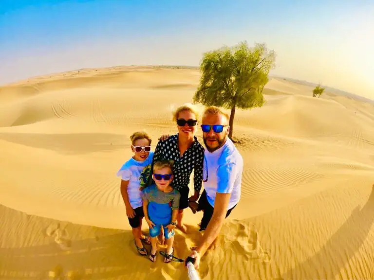 Wüste vor Abu Dhabi