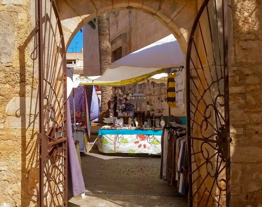 Wochenmarkt in Santanyí Mallorca
