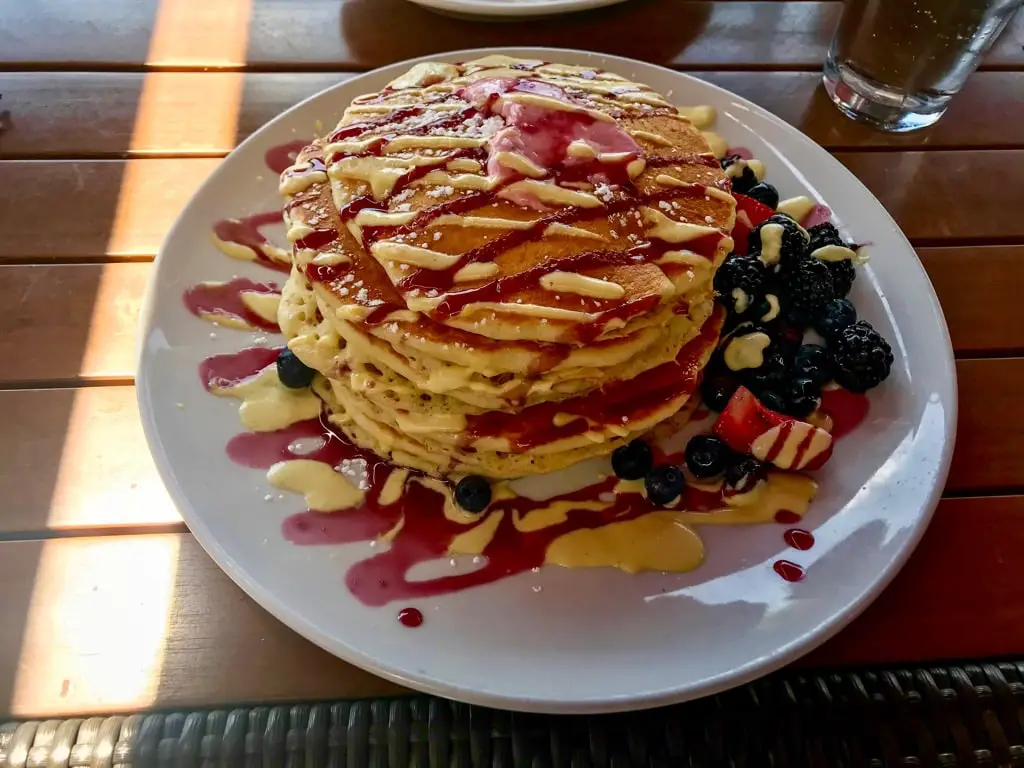 Pfannkuchen im Wildberry Pancakes and Cafe