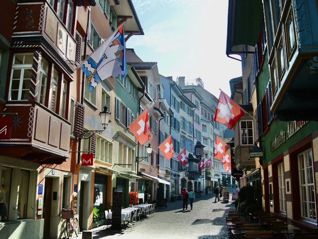 Augustinerstraße Altstadt Zürich