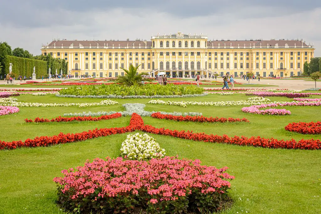 Garten Schloss Schönbrunn Wien