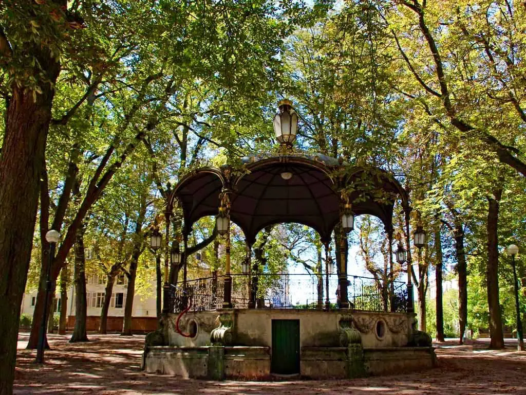 Musikpavillon im Parc de la Pepiniere in Nancy