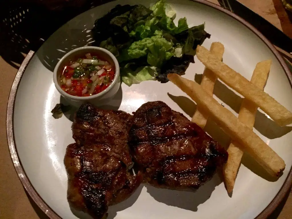 Steak in der Parilla Miranda Buenos Aires