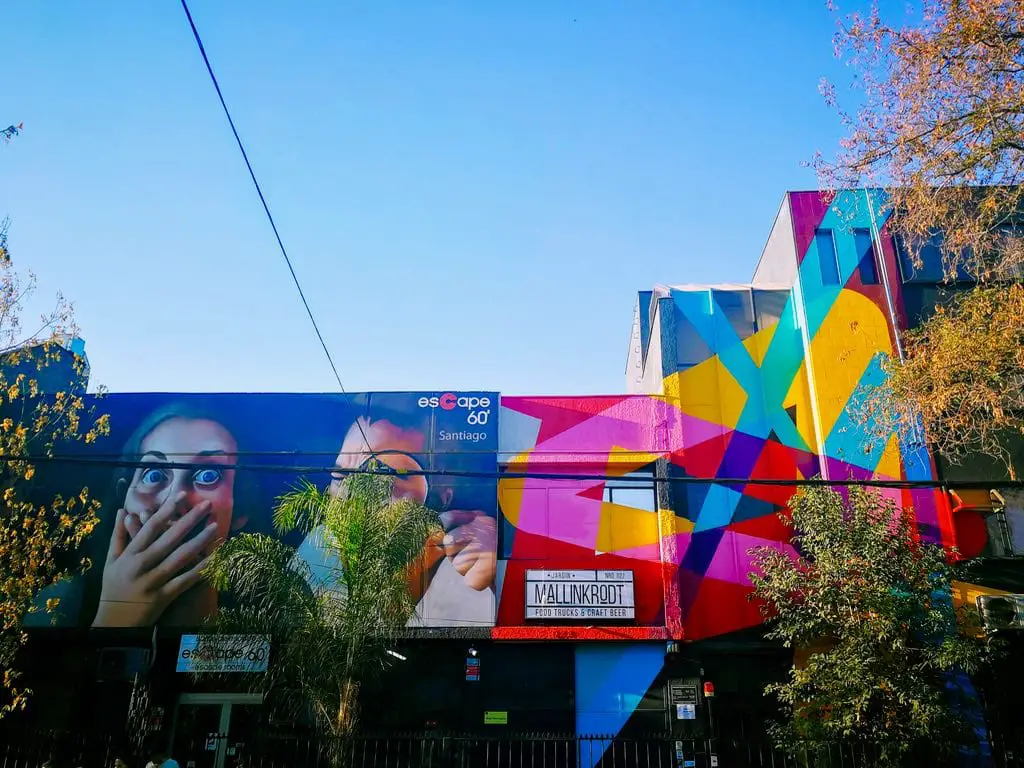 Streetart in Santiago de Chile