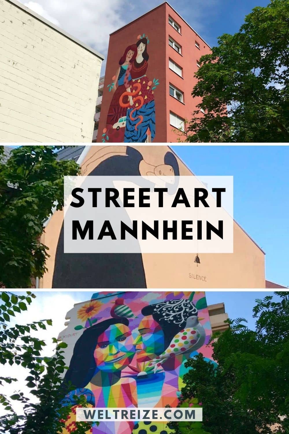 Streetart Mannheim Pin