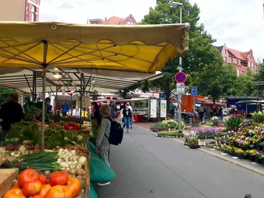 Wochenmarkt Hannover-Linden