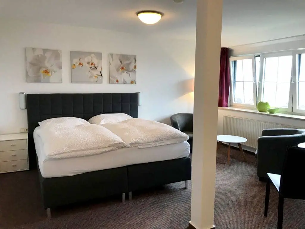 Zimmer mit Seeblick im Hotel Seeblick in Plön