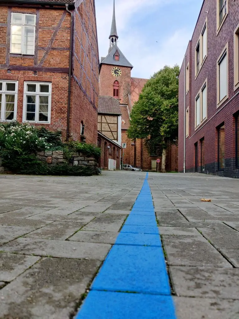 Stadtspaziergang "Blaue Linie" und St. Marienkirche Rendsburg