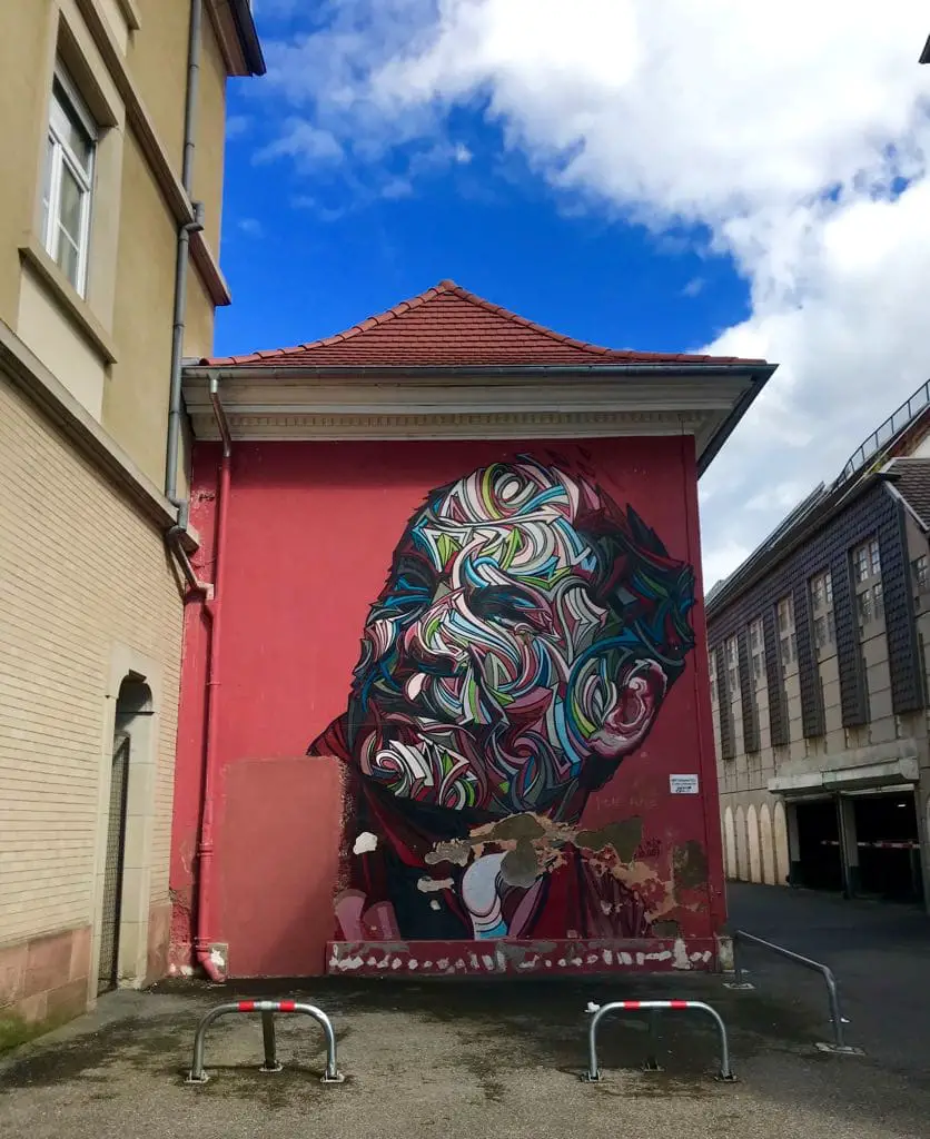 Mural Streetart in Mulhouse