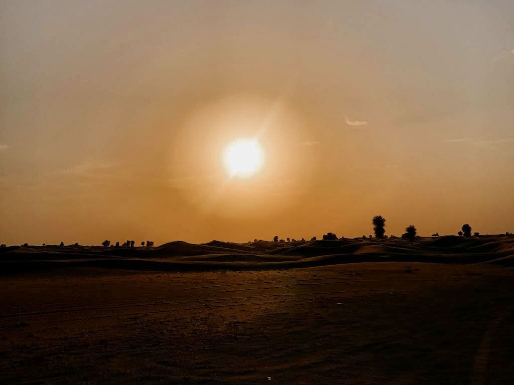 Wüste vor Dubai