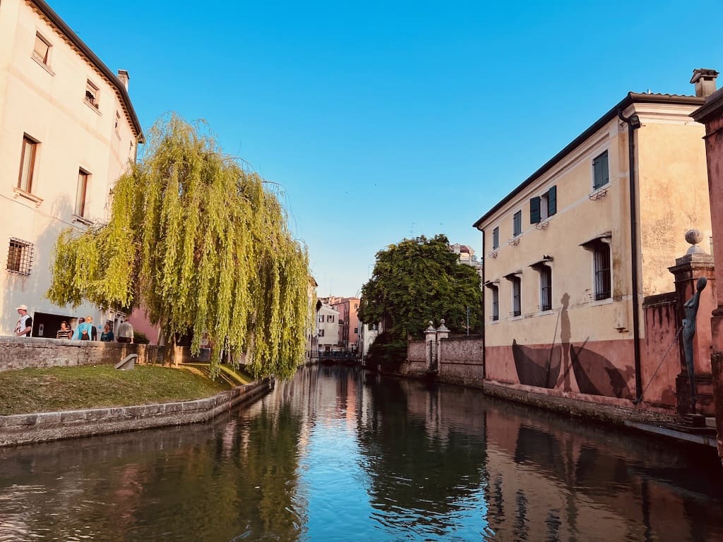 Panorama von Trevisos Altstadt