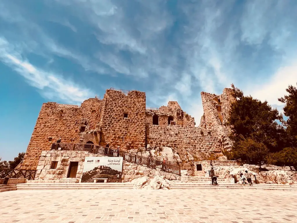 Burg von Ajlun im Norden Jordaniens