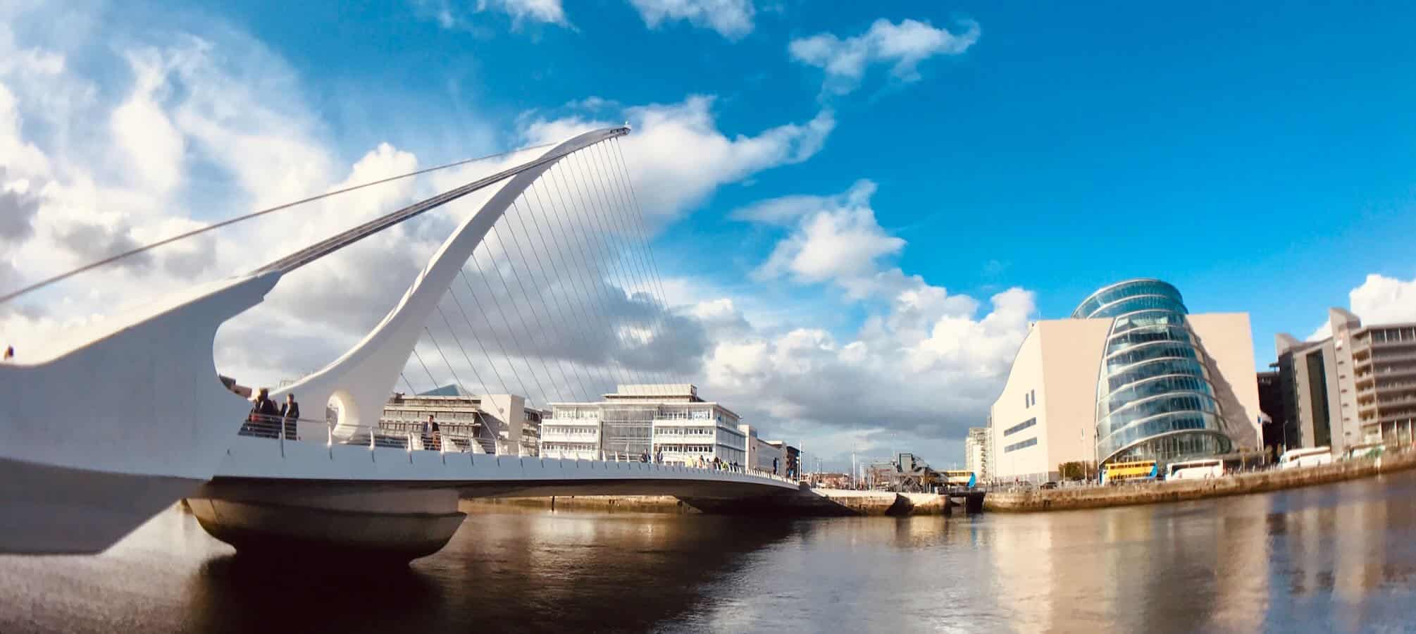 Samuel-Beckett-Bridge in Dublin