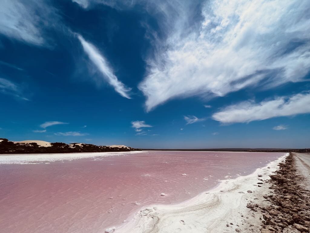 Pink Lake bei Penang