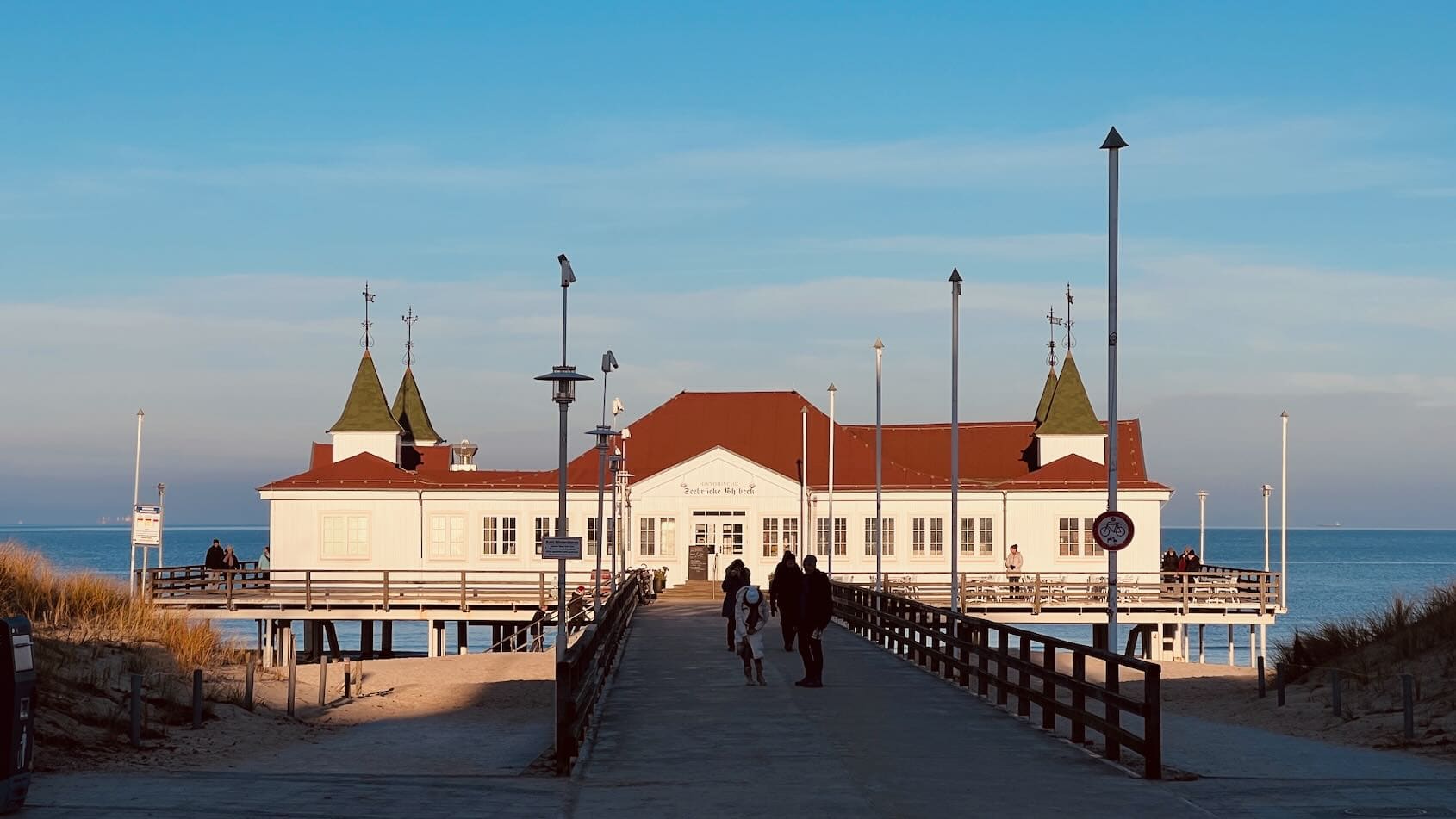 Historische Seebrücke in Ahlbeck